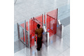 Controlling the flow of people at automated boarding gates