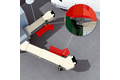 Person and collision protection when docking and undocking passenger boarding bridges