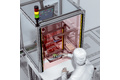 Economic hazardous point protection at semi-automated workstations