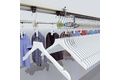 Identification of textile hanging apparels with RFID