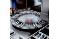 Measuring the conveying speed on a rotary indexing table
