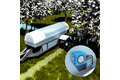 Crop detection on sprayer units for fruit-growing