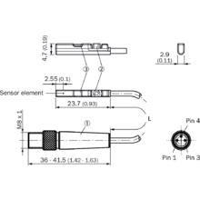 MZC1-2V2PS-KR0 | Magnetic cylinder sensors | SICK
