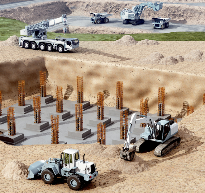 Construction and mining machines
