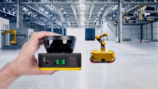 Find the right safety solution for a mobile robot