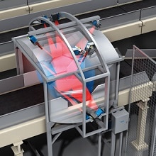 Airport Baggage Tracking Laser Technology Foto
