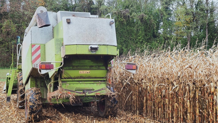Level monitoring on transfer vehicles is one of the many mobile agricultural machine and harvesting robot applications that can be reliably solved using Visionary snapshot cameras for 3D environmental monitoring by SICK.