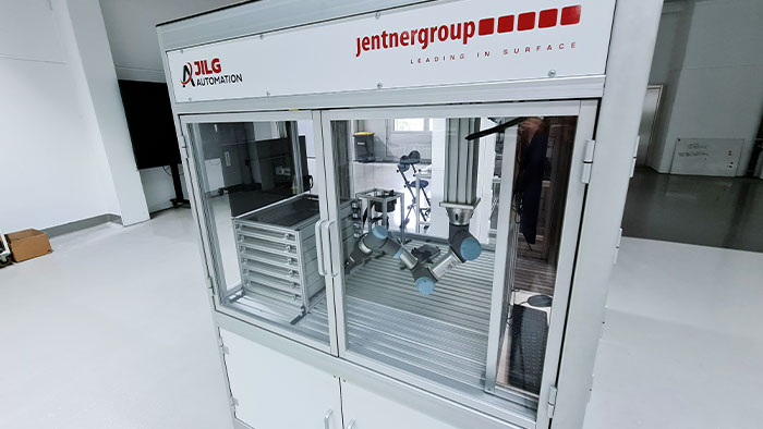 The JentnerGroup integrated the Tac-LOG system, the Visionary-T 3D snapshot camera and the InspectorP63x 2D vision camera.