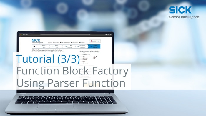 Tutorial Function Block Factory (Part 3/3): Using Parser Function