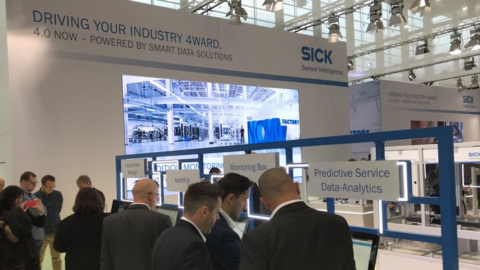 Visitors learn interactively how easy it is to implement Industry 4.0 principles today