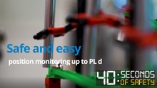 Safe and easy position monitoring up to PL d with the IQB2S inductive safety switch