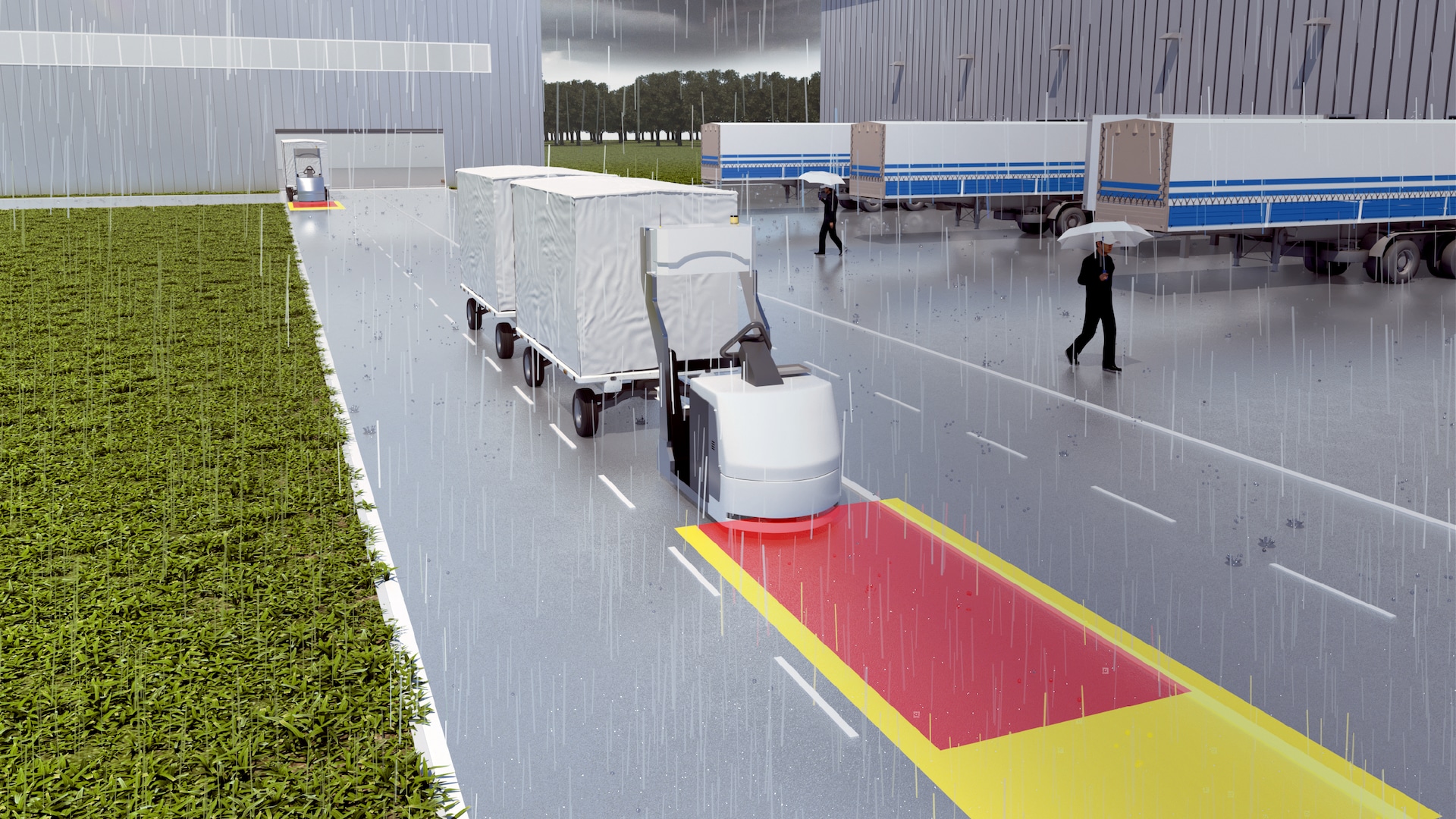 AGV Dynamic Weather Assist