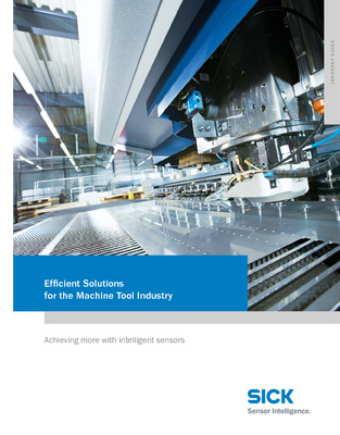 Sensor Technology Solutions for the Machine Tool Industry